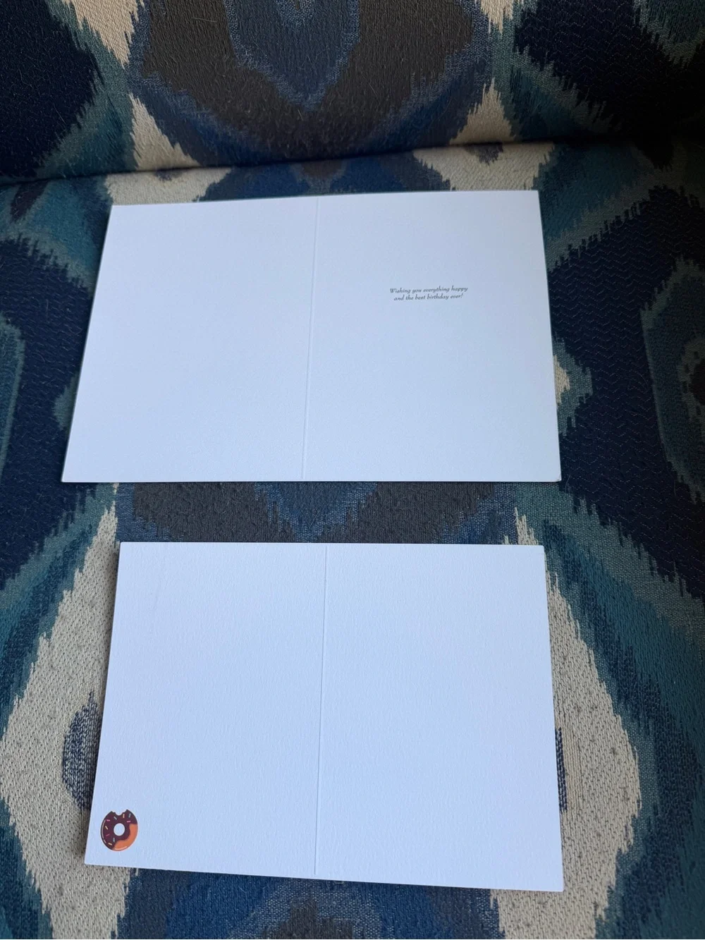 Happy Birthday Donut Card — Multicolor Celebration Card